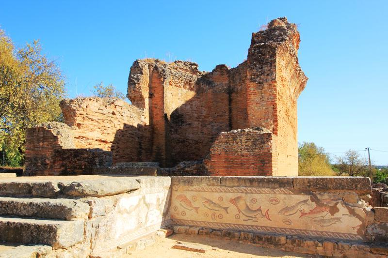 Ruínas Romanas de Milreu Estói Portugal Rotas Turísticas